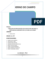 Cuaderno de Campo