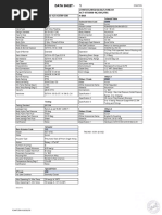 SOV Datasheet