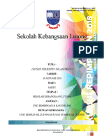 Kertas Kerja Kursus Kepimpinan 2018