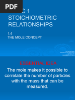 Structure 1.4 Stoichiometry