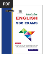 Speedy Mastering English For SSC and Banking Exams 2024