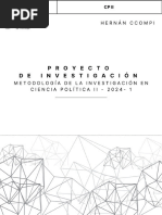 Ccompi, Hernán - Trabajo de Investigación - Metodología de La Investigación en Ciencia Política II - Informe Final