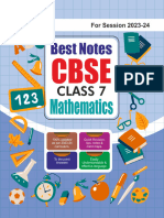 Class 7 Ncert Notes Math's Chapter 1 Integers