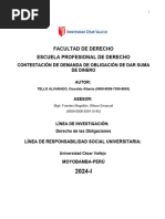 Contestacion de Obligacion de Dar Suma de Dinero Oswaldo