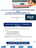 1 Analisis de Estados Financieros para Toma de Decisones Gerenciales - PPT Inicio