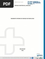 Dit.035 Regimento Interno Do Serviço de Radiologia Rev.000