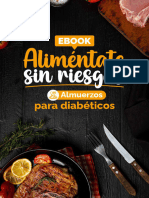 EBOOK Aliméntate Sin Riesgos Almuerzo para Diabéticos