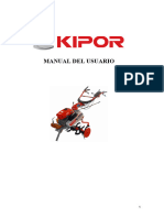 Manual Motoazada Kipor KGT510L