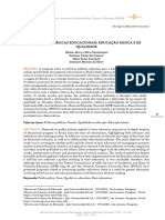 Políticas Públicas Educacionais - Educação Básica e de Qualidade