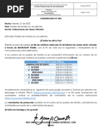 Comunicado 005 Clases Virtuales Por Paro