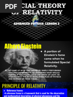 ADV - PHYSICS Q4 Lesson-2 THEORY-OF-RELATIVITY