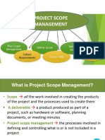 Project Scope Management