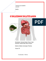 COLEDOCOLITIASIS Medico