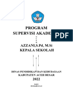 Program Supervisi Akademik