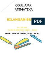 Modul Ajar Bilangan 1