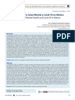 Escenarios de La Salud Mental y Covid-19 en MÃ©xico