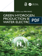 Green Hydrogen Production by Electrolysis