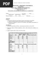 Curso de Excel Practica 2