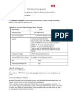 Signed Loan Agreement