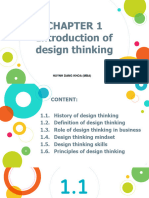 Chapter 1. Introduction of Design Thinking