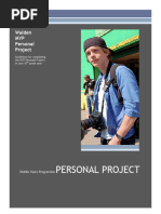 Walden 10th Grade Personal Project Guide