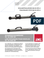 Awg Betriebsanleitung - Schwerschaumrohre s2 s4 s8 - 03 2020 - de en