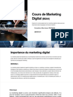 Séance 1 - Marketing Digital