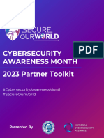 Cybersecurity Awareness Month 2023 Toolkit Guide FINAL - 508c