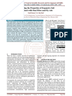 Enhancing The Properties of Expansive Soil Stabilized With Sisal Fibre and Fly Ash