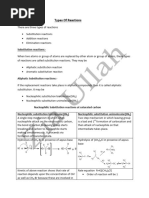 SN, Addition, Elimination Reactions