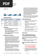 2.7.2 Lab - Configure Single-Area OSPFv2-1