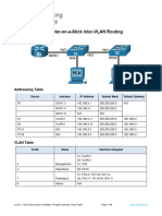 Group 6 - 4.2.8 Lab - Configure Router-On-A-Stick Inter-VLAN Routing