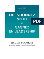 Les 11 Applications de La Questiologie Pour Mieux Reussir en Équipe