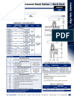 PGI - Hard Seat Hand Valve - DataSheet