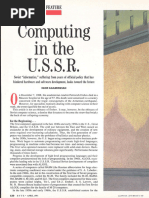 Computing in The U.S.S.R. - Byte - Desconhecido