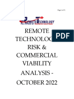 RT Risk and Commercial Proposal October 2022