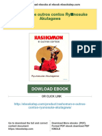 (PDF Download) Rashomon e Outros Contos Ryūnosuke Akutagawa Fulll Chapter