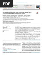 Mechanical Thrombectomy With A Novel Device: Initial Clinical Experience With The ANA Thrombectomy Device