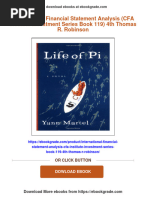 Immediate Download International Financial Statement Analysis (CFA Institute Investment Series Book 119) 4th Thomas R. Robinson All Chapters