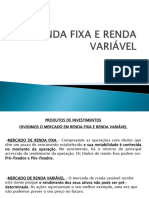 Adm 05 - RENDA FIXA E RENDA VARIÁVEL