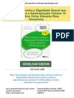 Full Download Dos Crimes Contra A Dignidade Sexual Aos Crimes Contra A Administração Volume 10 16th Edition Victor Eduardo Rios Gonçalves PDF