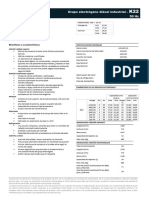 Grupo Electrógeno Diésel Industrial - 50 HZ: Especificaciones Generales KOHLER Calidad Superior