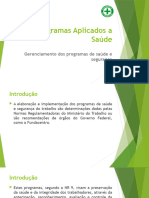 Aula 01 - Gerenciamento Dos Programas de Saúde e Segurança - 03-10-2023