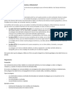 Plegamientos y Fallamientos en El Perú