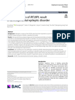 De Novo Variants of IRF2BPL Result: in Developmental Epileptic Disorder