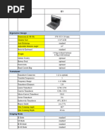 Comparison Chart Template 06