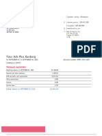 Your Adv Plus Banking: Account Summary