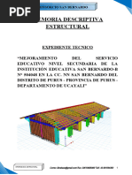 Memoria de Cálculo de Estructuras Final