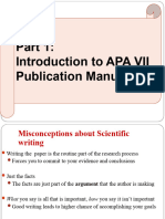 Basics of APA 7