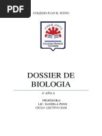 4º Año Dossier de Biologia2024